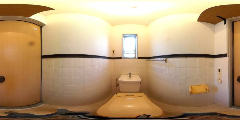 パノラマ画像トイレ