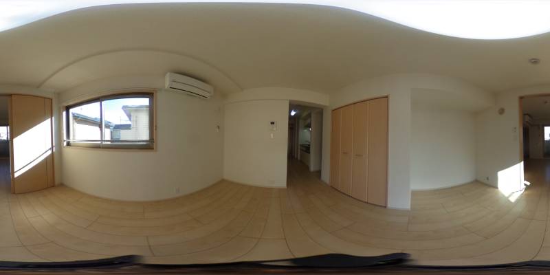 パノラマ画像リビング