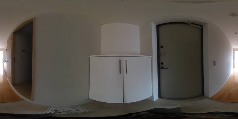 パノラマ画像玄関