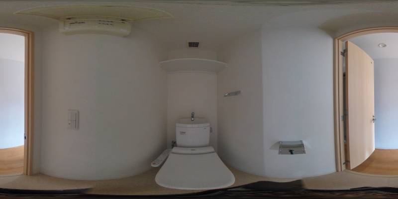 パノラマ画像トイレ