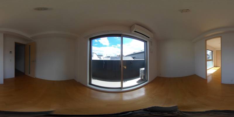 パノラマ画像洋室