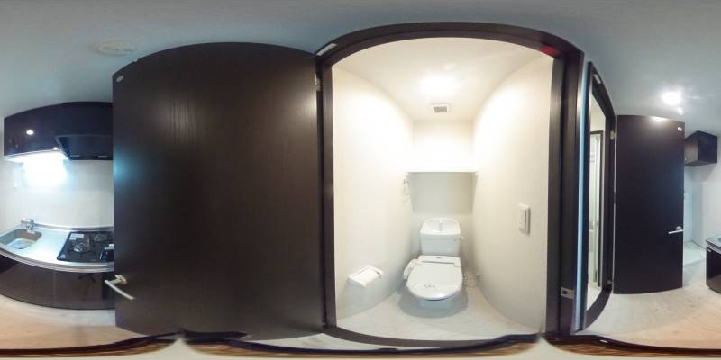 パノラマ画像トイレ