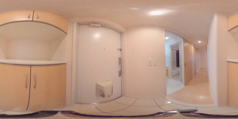 パノラマ画像玄関