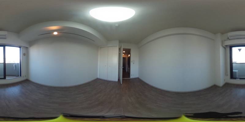 パノラマ画像洋室