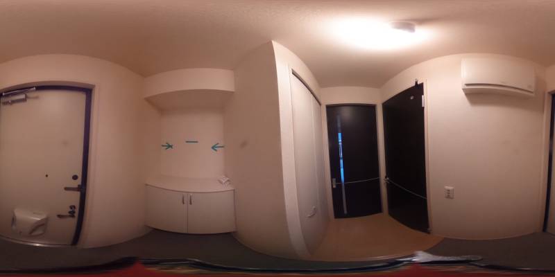 パノラマ画像玄関