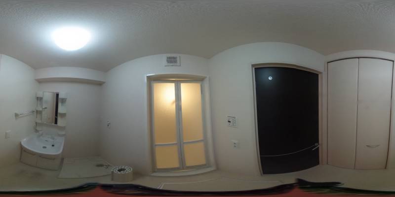 パノラマ画像洗面所