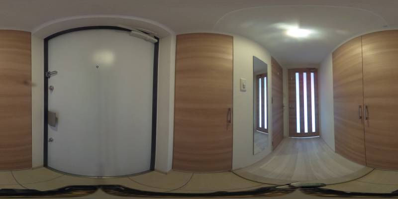 パノラマ画像玄関