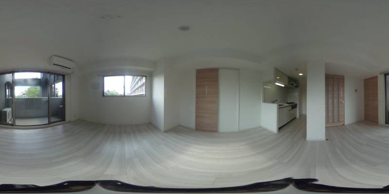 パノラマ画像洋室