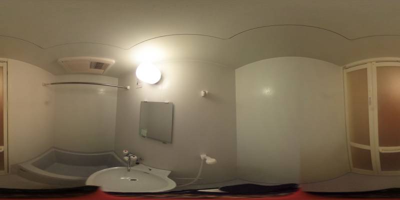パノラマ画像バスルーム