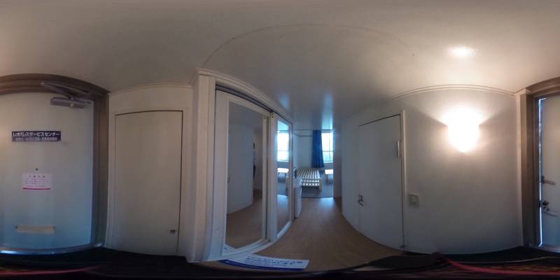 パノラマ画像玄関