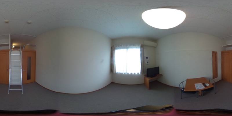 パノラマ画像洋室