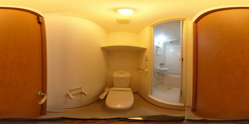 パノラマ画像トイレ