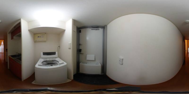 パノラマ画像玄関