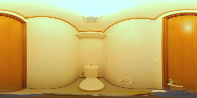 パノラマ画像トイレ