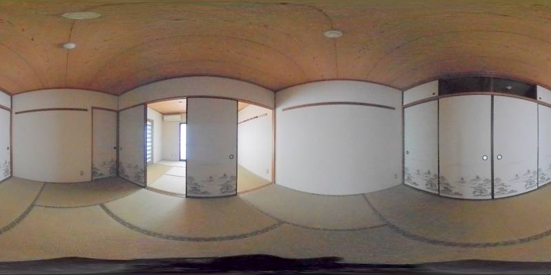 パノラマ画像和室