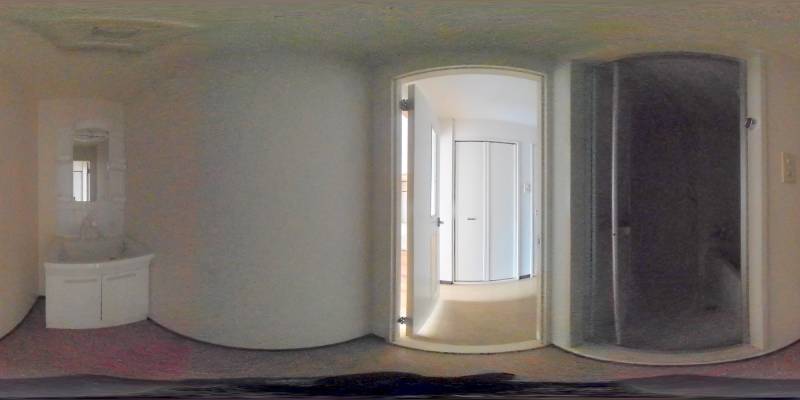 パノラマ画像洗面所