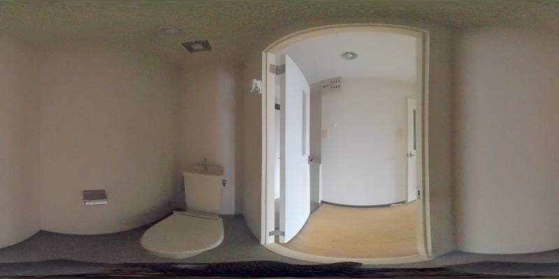 パノラマ画像トイレ