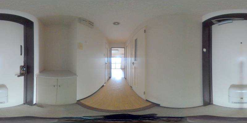 パノラマ画像玄関