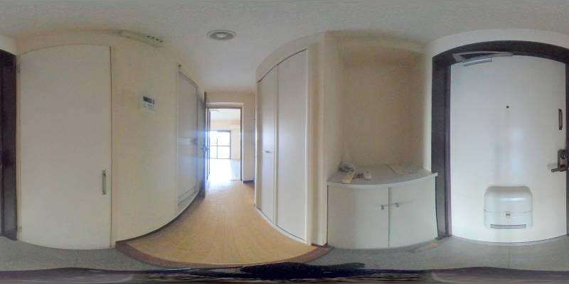 パノラマ画像玄関