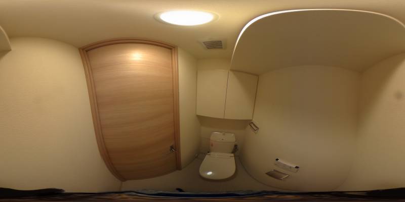 パノラマ画像トイレ