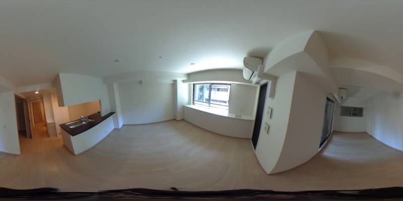 パノラマ画像リビング