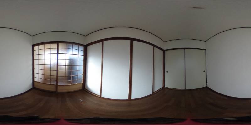 パノラマ画像洋室