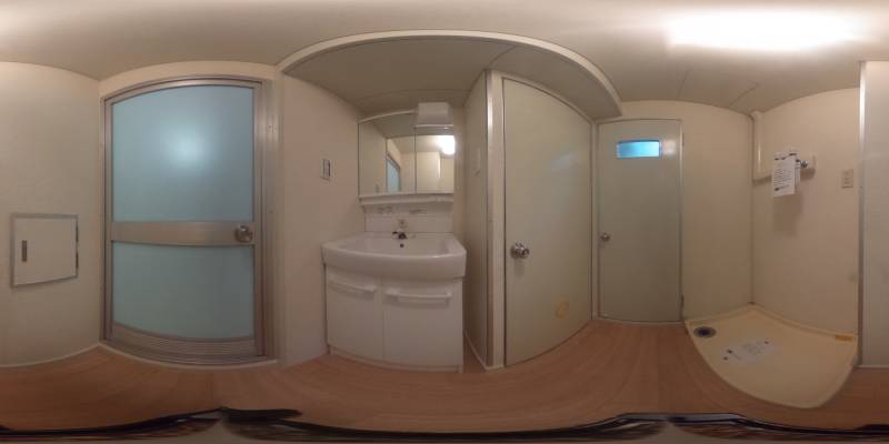 パノラマ画像洗面所