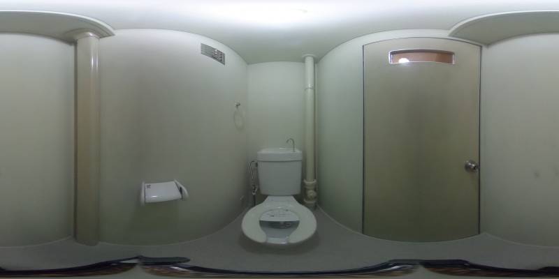 パノラマ画像トイレ