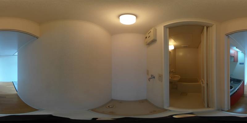 パノラマ画像洗面所