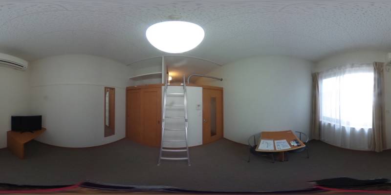 パノラマ画像洋室