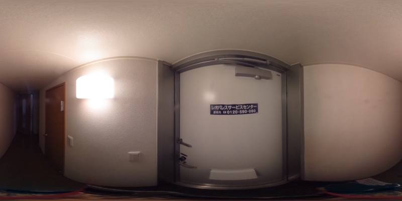 パノラマ画像玄関