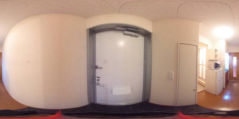 パノラマ画像玄関