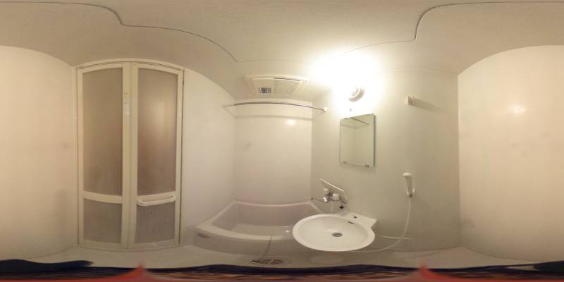 パノラマ画像バスルーム