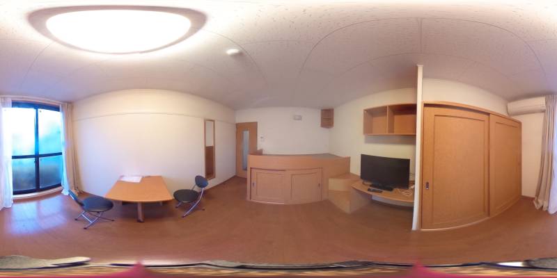 パノラマ画像洋室