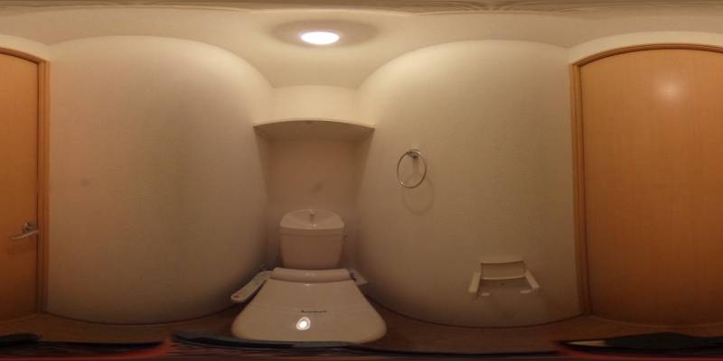 パノラマ画像トイレ