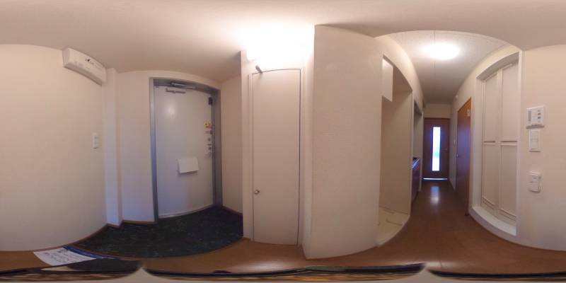 パノラマ画像玄関