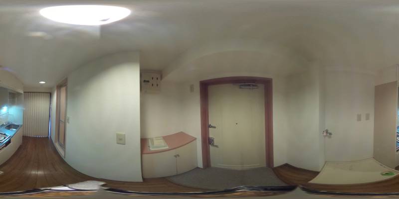 パノラマ画像玄関
