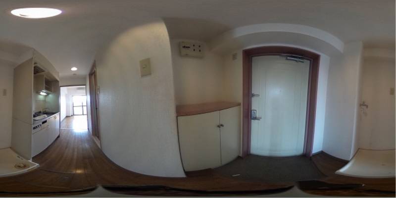 パノラマ画像玄関