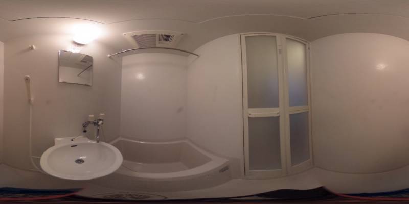 パノラマ画像バスルーム