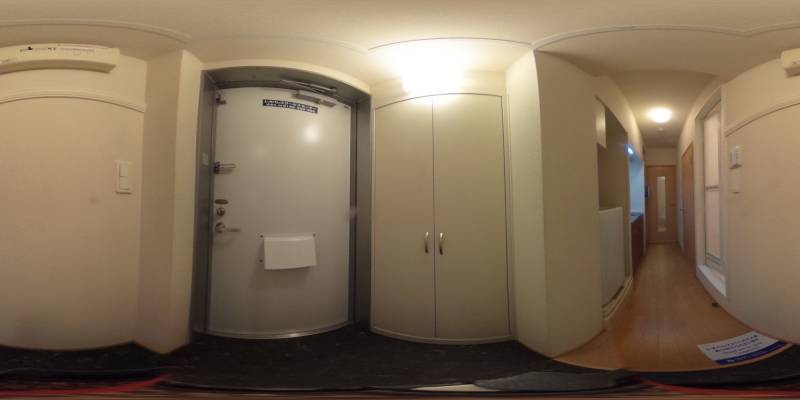 パノラマ画像玄関