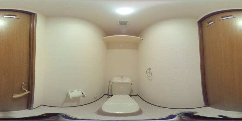 パノラマ画像トイレ