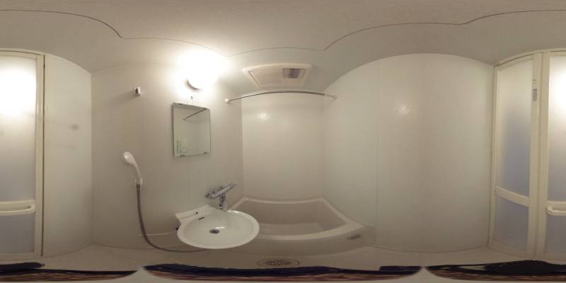 パノラマ画像バスルーム