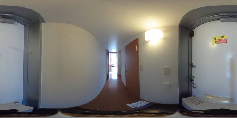 パノラマ画像玄関