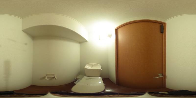 パノラマ画像トイレ