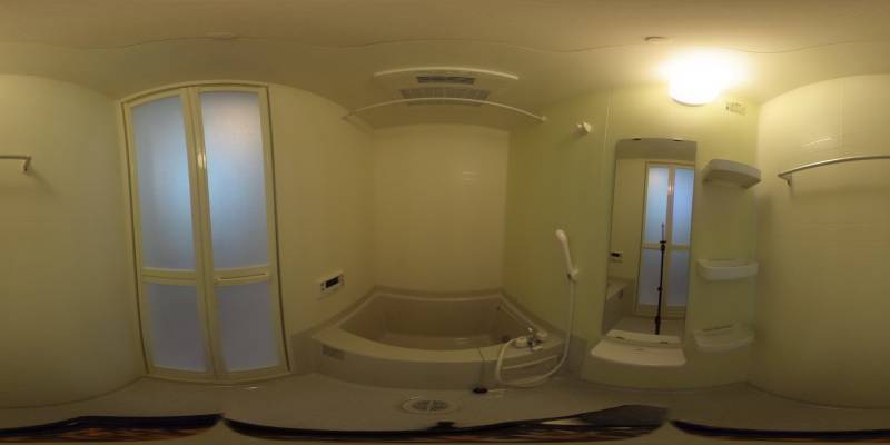 パノラマ画像バスルーム