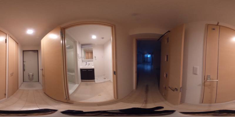 パノラマ画像玄関