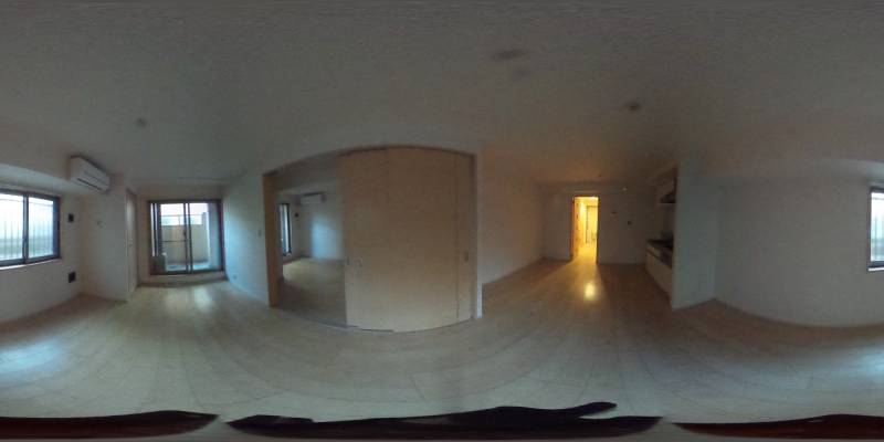 パノラマ画像リビング