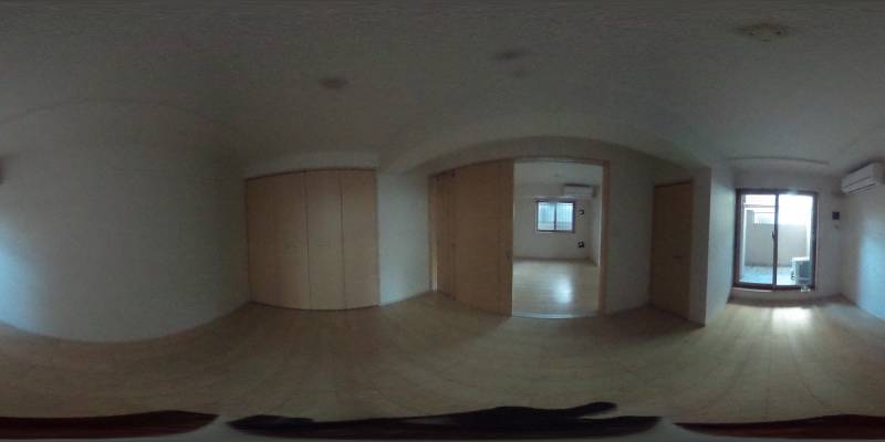 パノラマ画像洋室