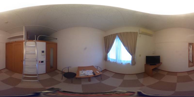 パノラマ画像洋室