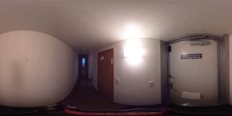 パノラマ画像玄関